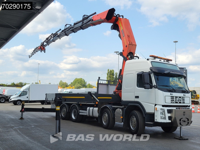 Volvo FM 480 8X2 Palfinger PK85002 Crane+Jib Lifting-Axle Big-Axle Automatic Euro 4 - Φορτηγό με ανοιχτή καρότσα, Φορτηγό με γερανό: φωτογραφία 3 Volvo FM 480 8X2 Palfinger PK85002 Crane+Jib Lifting-Axle Big-Axle Automatic Euro 4 - Φορτηγό με ανοιχτή καρότσα, Φορτηγό με γερανό: φωτογραφία 3