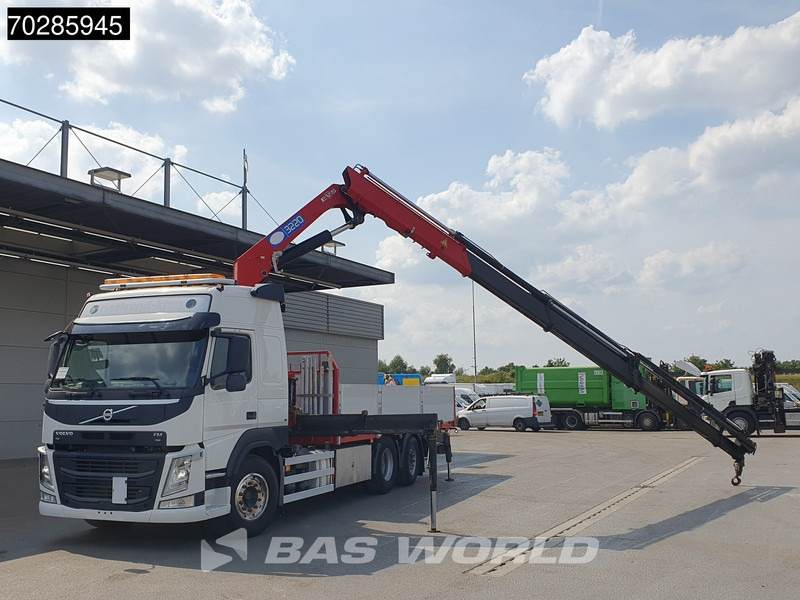 Volvo FM 500 6X2 HMF 3220-K7 Lift-Steering Axle Crane Kran Euro 6 - Φορτηγό με ανοιχτή καρότσα, Φορτηγό με γερανό: φωτογραφία 5 Volvo FM 500 6X2 HMF 3220-K7 Lift-Steering Axle Crane Kran Euro 6 - Φορτηγό με ανοιχτή καρότσα, Φορτηγό με γερανό: φωτογραφία 5
