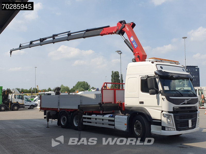Volvo FM 500 6X2 HMF 3220-K7 Lift-Steering Axle Crane Kran Euro 6 - Φορτηγό με ανοιχτή καρότσα, Φορτηγό με γερανό: φωτογραφία 3 Volvo FM 500 6X2 HMF 3220-K7 Lift-Steering Axle Crane Kran Euro 6 - Φορτηγό με ανοιχτή καρότσα, Φορτηγό με γερανό: φωτογραφία 3