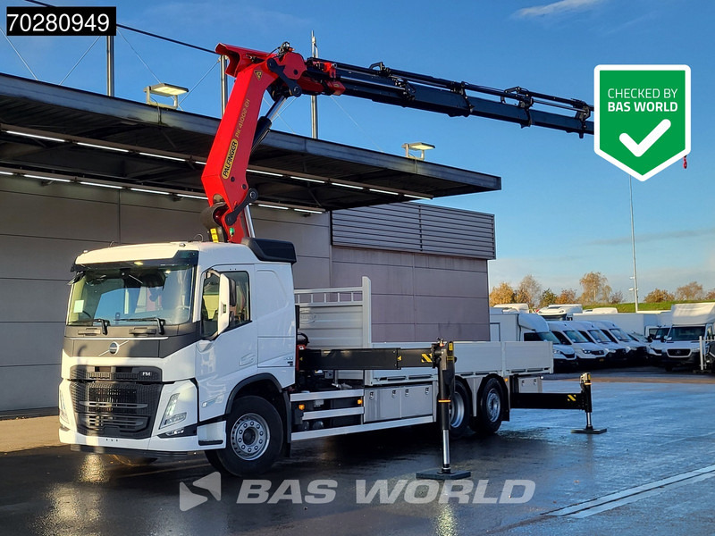 Volvo FM 500 6X2 NEW! Palfinger PK41002 EH-E Kran Crane Lift-steering Axle Euro 6 - Φορτηγό με ανοιχτή καρότσα, Φορτηγό με γερανό: φωτογραφία 1 Volvo FM 500 6X2 NEW! Palfinger PK41002 EH-E Kran Crane Lift-steering Axle Euro 6 - Φορτηγό με ανοιχτή καρότσα, Φορτηγό με γερανό: φωτογραφία 1