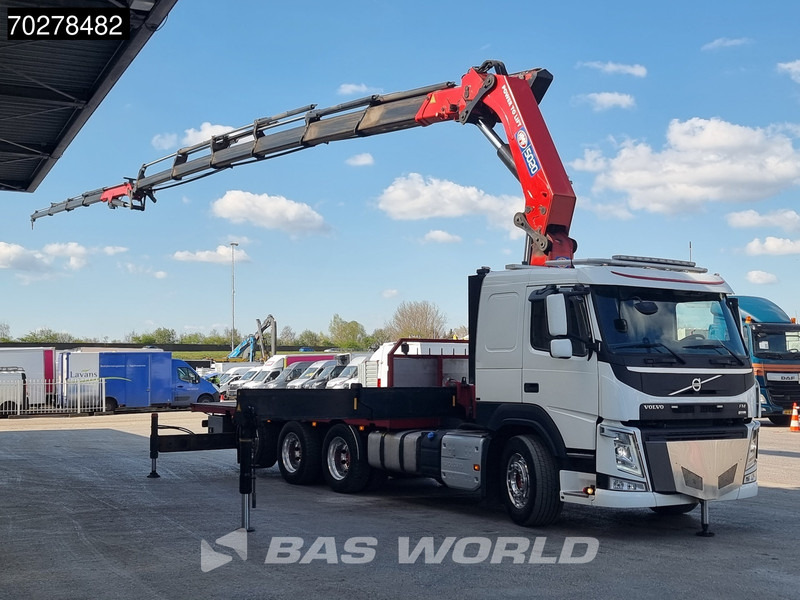 Volvo FM 500 8X4 HMF5020 K6 + Fly Jib Lift+Lenkachse Crane Kran Euro 6 - Φορτηγό με ανοιχτή καρότσα, Φορτηγό με γερανό: φωτογραφία 3 Volvo FM 500 8X4 HMF5020 K6 + Fly Jib Lift+Lenkachse Crane Kran Euro 6 - Φορτηγό με ανοιχτή καρότσα, Φορτηγό με γερανό: φωτογραφία 3