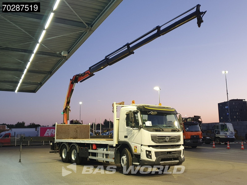Volvo FMX 370 6X4 Palfinger PK18002 EH Crane Kran Automatic Euro 5 - Φορτηγό με ανοιχτή καρότσα, Φορτηγό με γερανό: φωτογραφία 3 Volvo FMX 370 6X4 Palfinger PK18002 EH Crane Kran Automatic Euro 5 - Φορτηγό με ανοιχτή καρότσα, Φορτηγό με γερανό: φωτογραφία 3