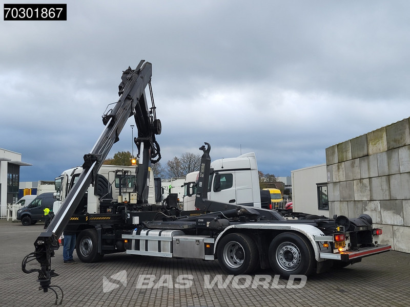 Volvo FMX 370 FMX 6X2 HIAB 244 E P-3 Hipro Kran + XR21S56 containersystem Lift+steering - Φορτηγό φόρτωσης γάντζου, Φορτηγό με γερανό: φωτογραφία 5 Volvo FMX 370 FMX 6X2 HIAB 244 E P-3 Hipro Kran + XR21S56 containersystem Lift+steering - Φορτηγό φόρτωσης γάντζου, Φορτηγό με γερανό: φωτογραφία 5