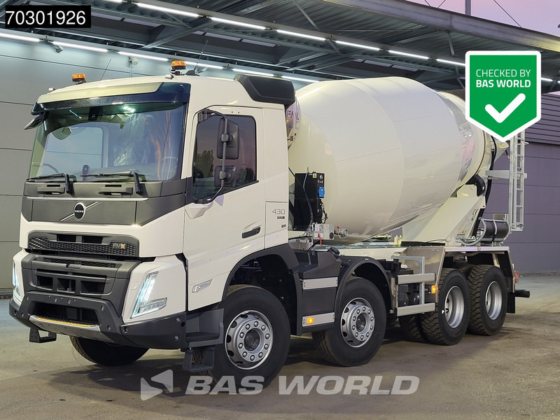 Volvo FMX 430 8X4 NEW! 10m3 Mixer Automatic Big-Axle Euro 6 - Μπετονιέρα φορτηγό: φωτογραφία 1 Volvo FMX 430 8X4 NEW! 10m3 Mixer Automatic Big-Axle Euro 6 - Μπετονιέρα φορτηγό: φωτογραφία 1