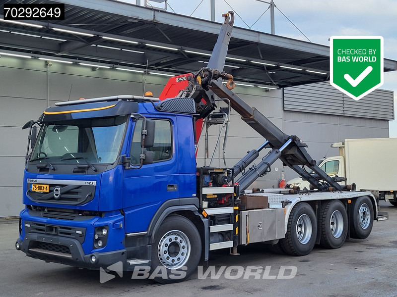 Volvo FMX 460 FMX 8X4 NL-Truck HMF 2420-K3 Kran Crane 26tons Hyva-lift VEB+ Euro 5 - Φορτηγό φόρτωσης γάντζου, Φορτηγό με γερανό: φωτογραφία 1 Volvo FMX 460 FMX 8X4 NL-Truck HMF 2420-K3 Kran Crane 26tons Hyva-lift VEB+ Euro 5 - Φορτηγό φόρτωσης γάντζου, Φορτηγό με γερανό: φωτογραφία 1