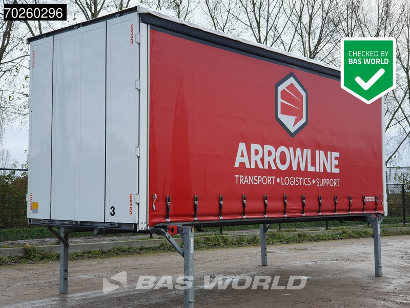 Wecon WPR 715 SG Durchladesysteem / LKW Aufbau auf Stützen - Αμάξωμα με συρρόμενο μουσαμά: φωτογραφία 1 Wecon WPR 715 SG Durchladesysteem / LKW Aufbau auf Stützen - Αμάξωμα με συρρόμενο μουσαμά: φωτογραφία 1