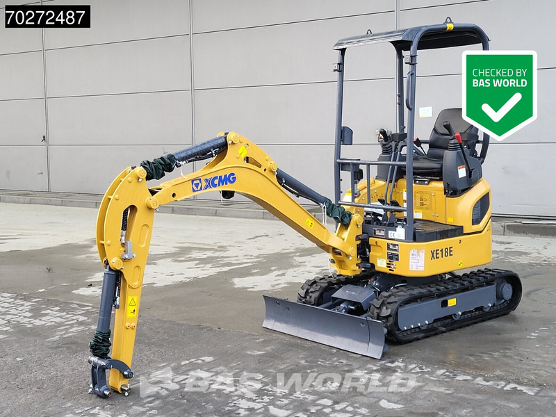 XCMG XE18 E 2 YEARS FACTORY WARRANTY - KUBOTA ENGINE - Μίνι εκσκαφέας: φωτογραφία 1 XCMG XE18 E 2 YEARS FACTORY WARRANTY - KUBOTA ENGINE - Μίνι εκσκαφέας: φωτογραφία 1