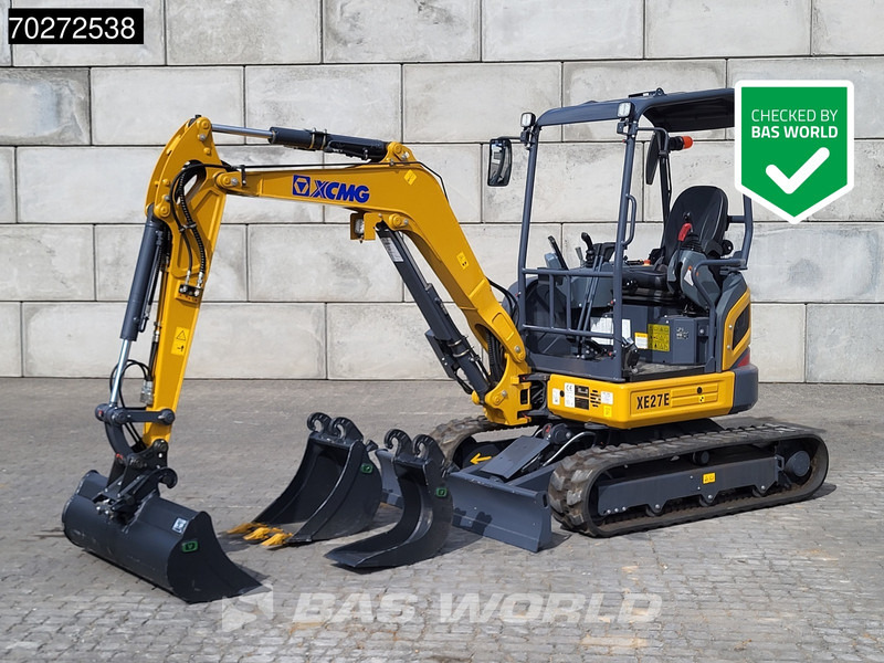 XCMG XE27 E 2 YEARS FACTORY WARRANTY - KUBOTA ENGINE - Μίνι εκσκαφέας: φωτογραφία 1 XCMG XE27 E 2 YEARS FACTORY WARRANTY - KUBOTA ENGINE - Μίνι εκσκαφέας: φωτογραφία 1