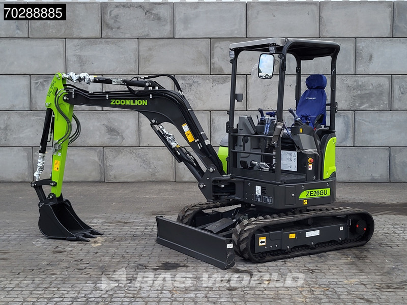 Zoomlion ZE26 GU FACTORY WARRANTY – CE CERTIFIED - Μίνι εκσκαφέας: φωτογραφία 2 Zoomlion ZE26 GU FACTORY WARRANTY – CE CERTIFIED - Μίνι εκσκαφέας: φωτογραφία 2