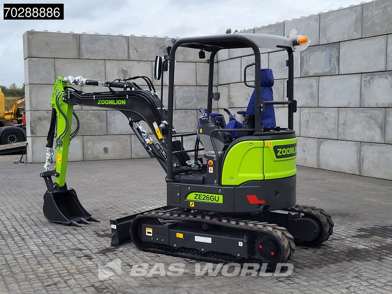 Zoomlion ZE26 GU FACTORY WARRANTY – CE CERTIFIED - Μίνι εκσκαφέας: φωτογραφία 3 Zoomlion ZE26 GU FACTORY WARRANTY – CE CERTIFIED - Μίνι εκσκαφέας: φωτογραφία 3