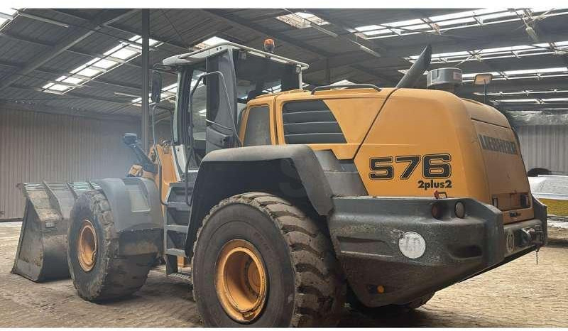 Liebherr L576 - Ελαστιχοφόρος φορτωτής: φωτογραφία 4 Liebherr L576 - Ελαστιχοφόρος φορτωτής: φωτογραφία 4