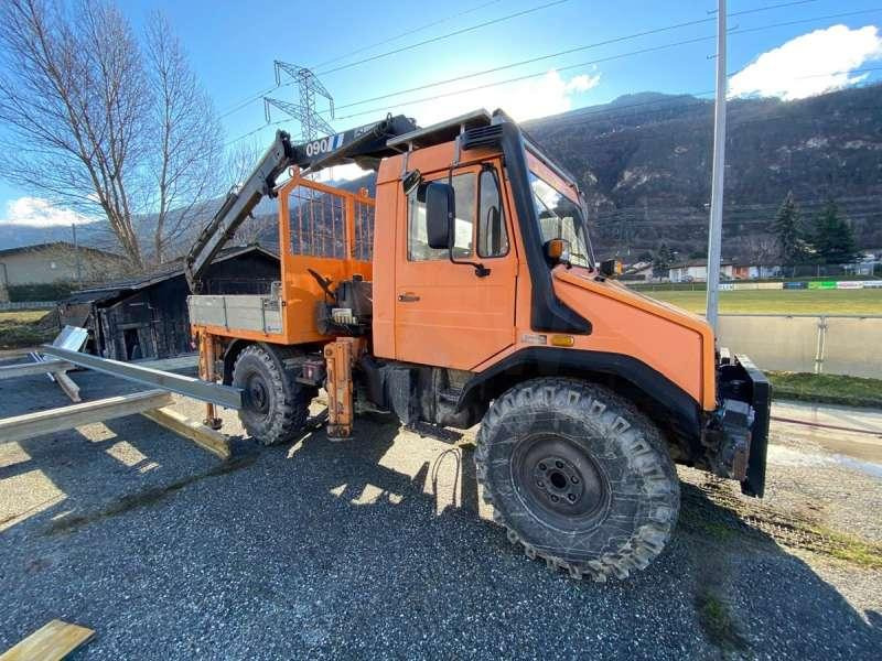 Mercedes UNIMOG U 140 MACHINE SUISSE - Φορτηγό ανατρεπόμενο: φωτογραφία 1 Mercedes UNIMOG U 140 MACHINE SUISSE - Φορτηγό ανατρεπόμενο: φωτογραφία 1