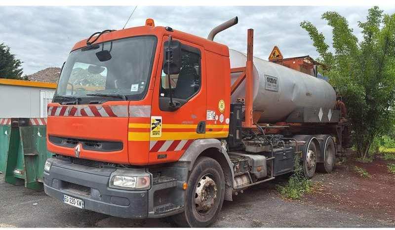 Renault PREMIUM 370-26 AVEC BOUILLE ACMAR - Ασφαλτοδιανομέας: φωτογραφία 1 Renault PREMIUM 370-26 AVEC BOUILLE ACMAR - Ασφαλτοδιανομέας: φωτογραφία 1