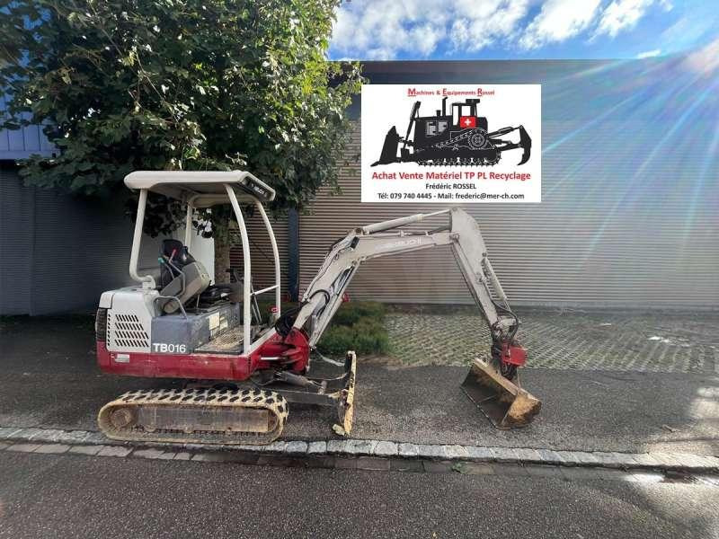 Takeuchi TB016 - Μίνι εκσκαφέας: φωτογραφία 1 Takeuchi TB016 - Μίνι εκσκαφέας: φωτογραφία 1