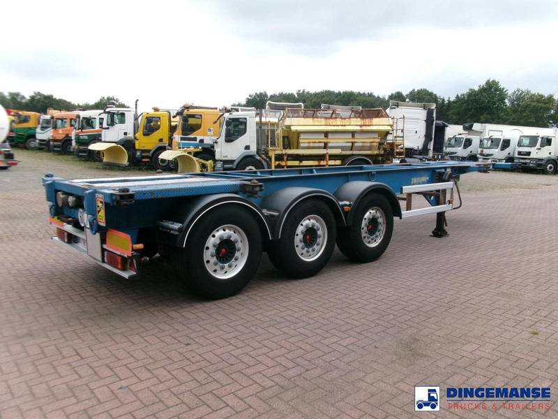 ASCA 3-axle container trailer 20-30 ft + ADR - Επικαθήμενο μεταφοράς εμπορευματοκιβωτίων/ Κινητό αμάξωμα: φωτογραφία 4 ASCA 3-axle container trailer 20-30 ft + ADR - Επικαθήμενο μεταφοράς εμπορευματοκιβωτίων/ Κινητό αμάξωμα: φωτογραφία 4
