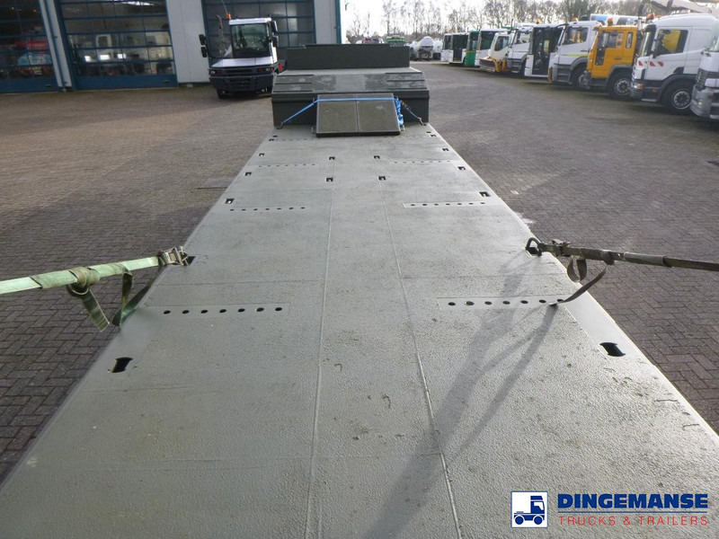 Επικαθήμενο με χαμηλό δάπεδο Broshuis 3-axle semi-lowbed trailer E-2130 / 73 t + ramps: φωτογραφία 8