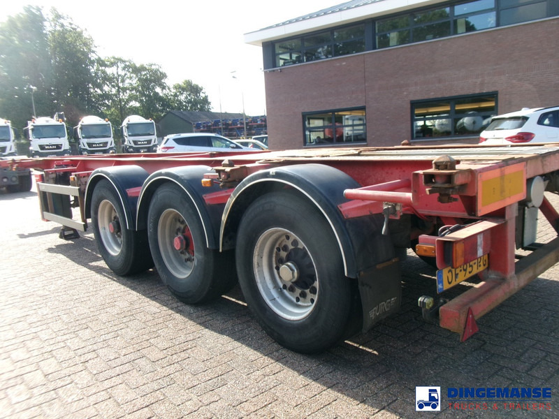 Burg 3-axle container chassis 20,30 ft + ADR - Επικαθήμενο μεταφοράς εμπορευματοκιβωτίων/ Κινητό αμάξωμα: φωτογραφία 3 Burg 3-axle container chassis 20,30 ft + ADR - Επικαθήμενο μεταφοράς εμπορευματοκιβωτίων/ Κινητό αμάξωμα: φωτογραφία 3