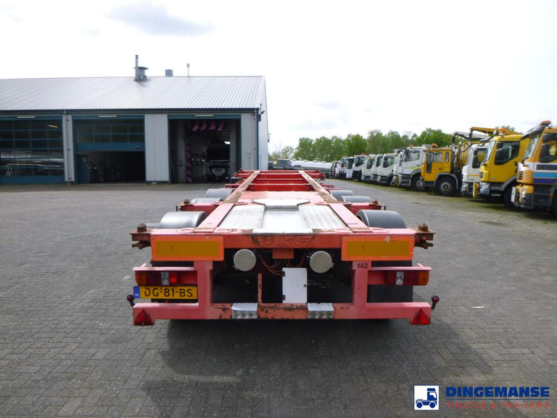 Burg 3-axle container chassis 20-30 ft - Επικαθήμενο μεταφοράς εμπορευματοκιβωτίων/ Κινητό αμάξωμα: φωτογραφία 5 Burg 3-axle container chassis 20-30 ft - Επικαθήμενο μεταφοράς εμπορευματοκιβωτίων/ Κινητό αμάξωμα: φωτογραφία 5