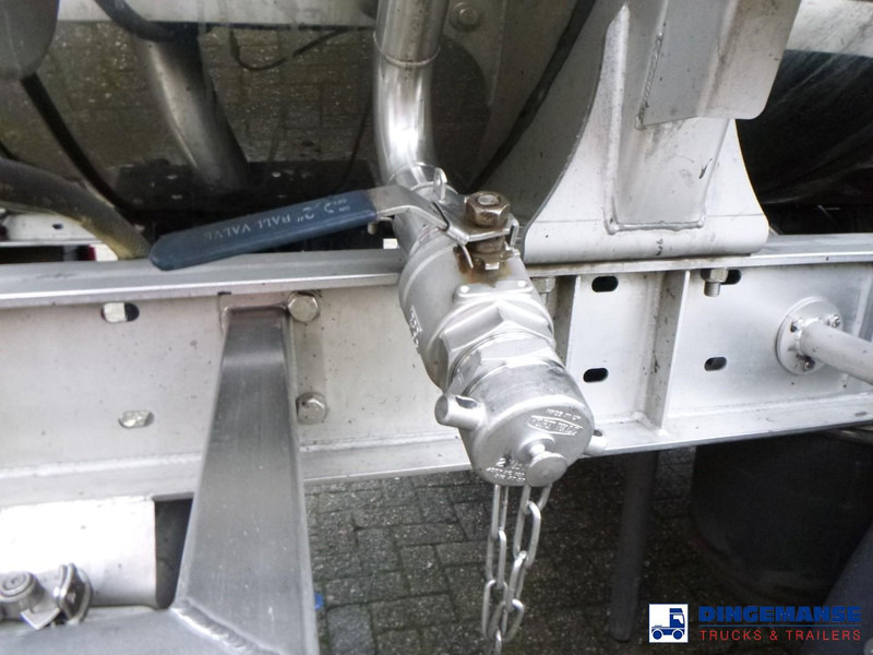 Επικαθήμενο βυτίο Burg Chemical tank inox L4BH 30 m3 / 1 comp: φωτογραφία 13 Επικαθήμενο βυτίο Burg Chemical tank inox L4BH 30 m3 / 1 comp: φωτογραφία 13