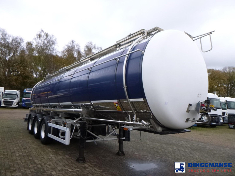 Burg Chemical tank inox L4BH 30 m3 / 1 comp - Επικαθήμενο βυτίο: φωτογραφία 2 Burg Chemical tank inox L4BH 30 m3 / 1 comp - Επικαθήμενο βυτίο: φωτογραφία 2