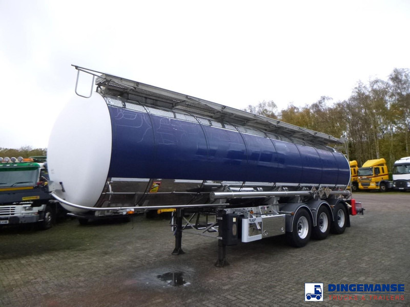 Burg Chemical tank inox L4BH 30 m3 / 1 comp - Επικαθήμενο βυτίο: φωτογραφία 1 Burg Chemical tank inox L4BH 30 m3 / 1 comp - Επικαθήμενο βυτίο: φωτογραφία 1
