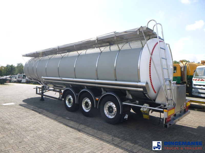 Burg Food tank inox 35.2 m3 / 3 comp - Επικαθήμενο βυτίο: φωτογραφία 3 Burg Food tank inox 35.2 m3 / 3 comp - Επικαθήμενο βυτίο: φωτογραφία 3