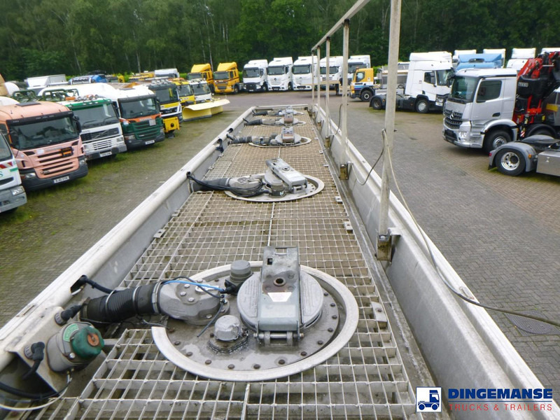 Επικαθήμενο βυτίο CALDAL Fuel tank alu 30 m3 / 5 comp + pump: φωτογραφία 13