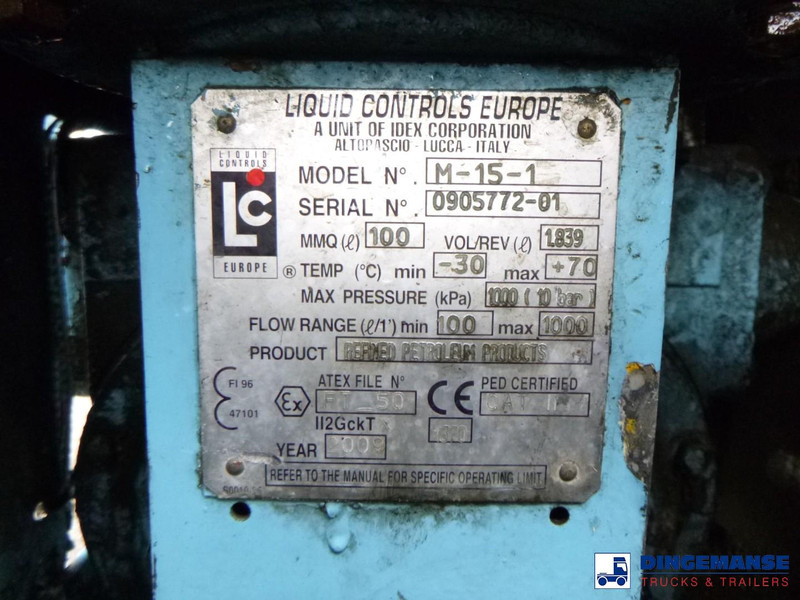 Επικαθήμενο βυτίο CALDAL Fuel tank alu 30 m3 / 5 comp + pump: φωτογραφία 9