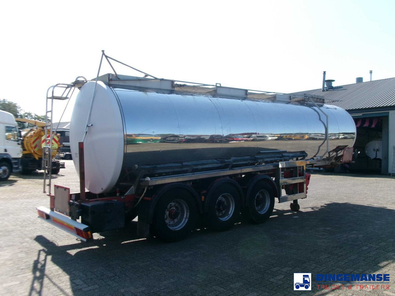 Crane Fruehauf Chemical ACID tank inox 30 m3 / 1 comp - Επικαθήμενο βυτίο: φωτογραφία 4 Crane Fruehauf Chemical ACID tank inox 30 m3 / 1 comp - Επικαθήμενο βυτίο: φωτογραφία 4
