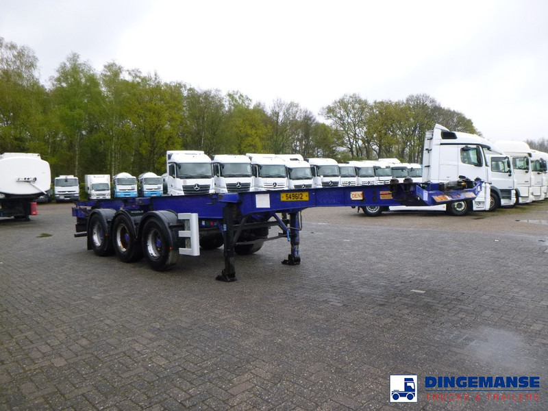 Dennison 3-axle container trailer 20-30-40-45 ft - Επικαθήμενο μεταφοράς εμπορευματοκιβωτίων/ Κινητό αμάξωμα: φωτογραφία 2 Dennison 3-axle container trailer 20-30-40-45 ft - Επικαθήμενο μεταφοράς εμπορευματοκιβωτίων/ Κινητό αμάξωμα: φωτογραφία 2