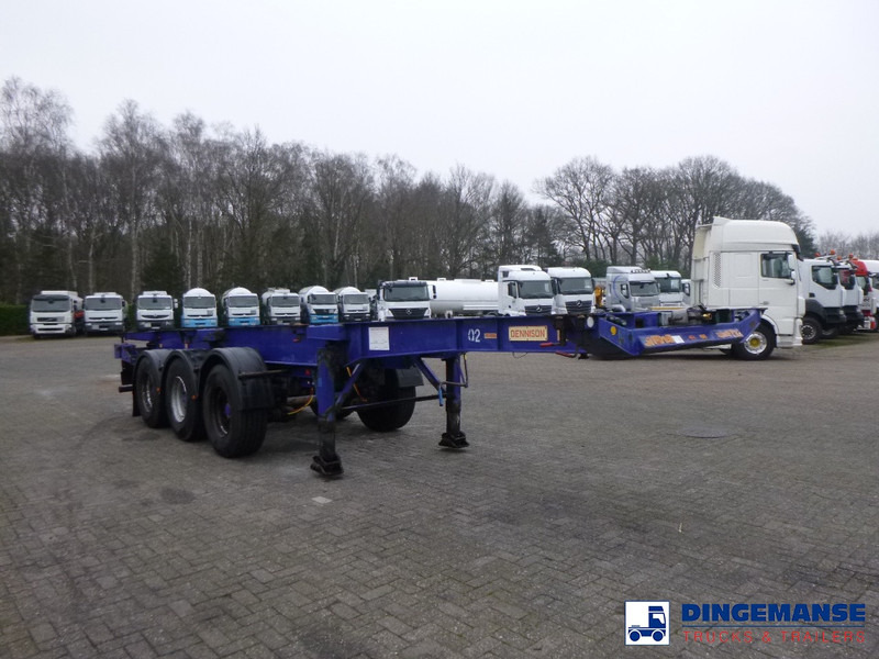 Dennison Container trailer 20-30-40-45 ft - Επικαθήμενο μεταφοράς εμπορευματοκιβωτίων/ Κινητό αμάξωμα: φωτογραφία 2 Dennison Container trailer 20-30-40-45 ft - Επικαθήμενο μεταφοράς εμπορευματοκιβωτίων/ Κινητό αμάξωμα: φωτογραφία 2