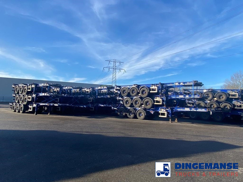 Dennison Stack - 3 x container trailer 20-30-40-45 ft - Επικαθήμενο μεταφοράς εμπορευματοκιβωτίων/ Κινητό αμάξωμα: φωτογραφία 5 Dennison Stack - 3 x container trailer 20-30-40-45 ft - Επικαθήμενο μεταφοράς εμπορευματοκιβωτίων/ Κινητό αμάξωμα: φωτογραφία 5