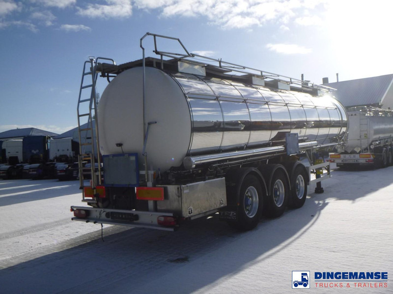Feldbinder Chemical tank inox L4BH 30 m3 / 1 comp + pump - Επικαθήμενο βυτίο: φωτογραφία 4 Feldbinder Chemical tank inox L4BH 30 m3 / 1 comp + pump - Επικαθήμενο βυτίο: φωτογραφία 4