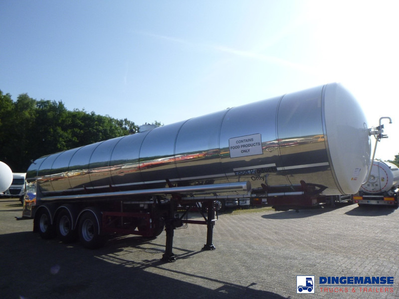 Feldbinder Food tank inox 30 m3 / 1 comp - Επικαθήμενο βυτίο: φωτογραφία 2 Feldbinder Food tank inox 30 m3 / 1 comp - Επικαθήμενο βυτίο: φωτογραφία 2