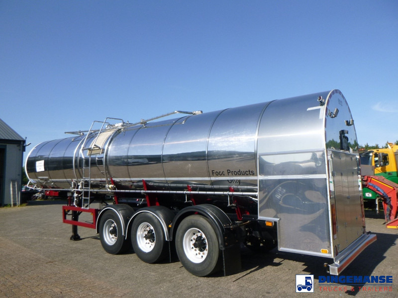 Feldbinder Food tank inox 30 m3 / 1 comp - Επικαθήμενο βυτίο: φωτογραφία 3 Feldbinder Food tank inox 30 m3 / 1 comp - Επικαθήμενο βυτίο: φωτογραφία 3