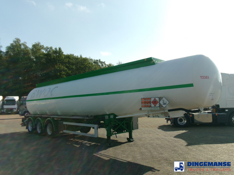 Feldbinder Fuel tank alu 42 m3 / / 6 comp + pump - Επικαθήμενο βυτίο: φωτογραφία 2 Feldbinder Fuel tank alu 42 m3 / / 6 comp + pump - Επικαθήμενο βυτίο: φωτογραφία 2