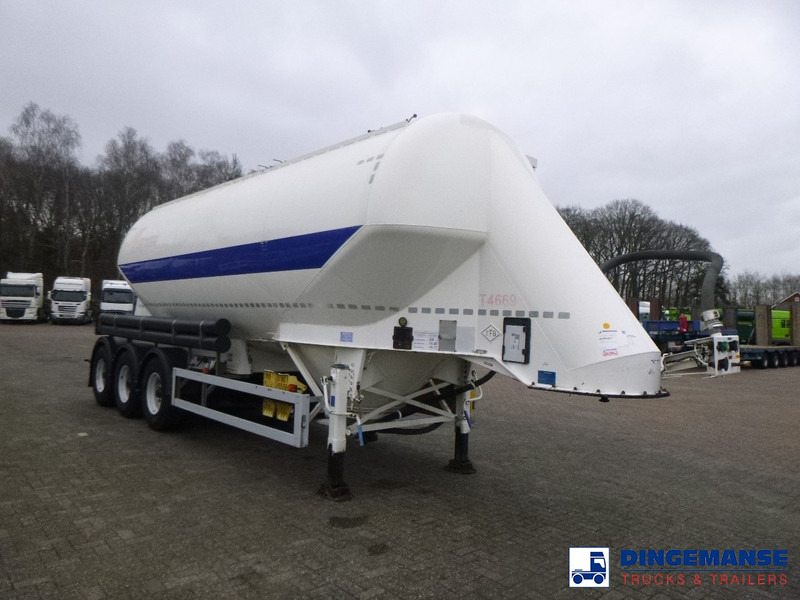 Feldbinder Powder tank alu 36 m3 / 1 comp - Επικαθήμενο βυτίο: φωτογραφία 2 Feldbinder Powder tank alu 36 m3 / 1 comp - Επικαθήμενο βυτίο: φωτογραφία 2