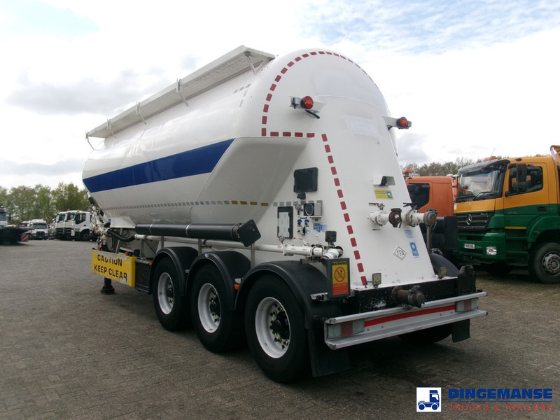Feldbinder Powder tank alu 36 m3 / 1 comp - Επικαθήμενο βυτίο: φωτογραφία 3 Feldbinder Powder tank alu 36 m3 / 1 comp - Επικαθήμενο βυτίο: φωτογραφία 3
