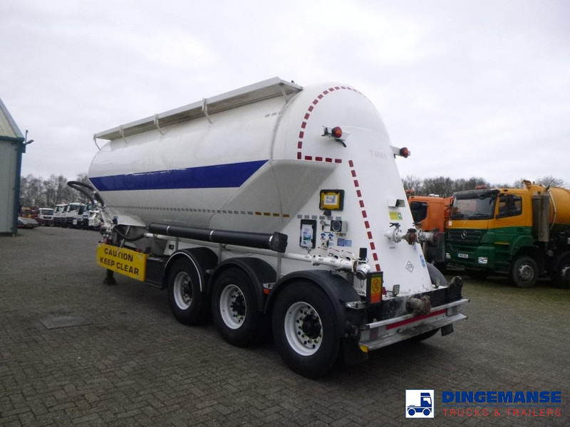 Feldbinder Powder tank alu 36 m3 / 1 comp - Επικαθήμενο βυτίο: φωτογραφία 3 Feldbinder Powder tank alu 36 m3 / 1 comp - Επικαθήμενο βυτίο: φωτογραφία 3