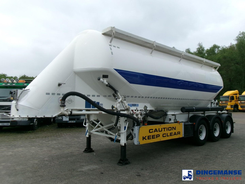 Feldbinder Powder tank alu 36 m3 / 1 comp - Επικαθήμενο βυτίο: φωτογραφία 1 Feldbinder Powder tank alu 36 m3 / 1 comp - Επικαθήμενο βυτίο: φωτογραφία 1