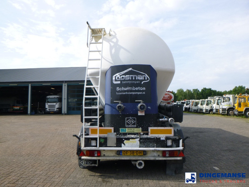 Feldbinder Powder tank alu 40 m3 / 1 comp + compressor - Επικαθήμενο βυτίο: φωτογραφία 5 Feldbinder Powder tank alu 40 m3 / 1 comp + compressor - Επικαθήμενο βυτίο: φωτογραφία 5