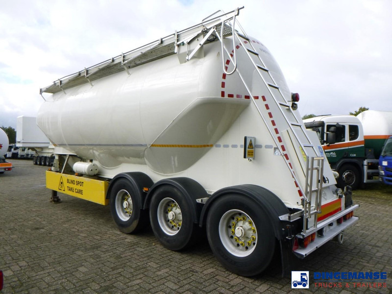 Feldbinder Powder tank alu 40 m3 + engine/compressor - Επικαθήμενο βυτίο: φωτογραφία 3 Feldbinder Powder tank alu 40 m3 + engine/compressor - Επικαθήμενο βυτίο: φωτογραφία 3