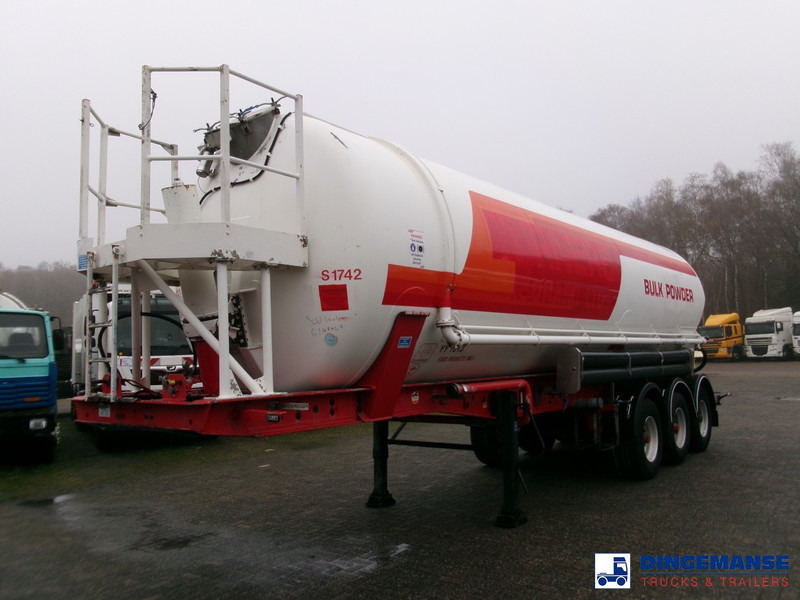 Feldbinder Powder tank alu 41 m3 (tipping) - Επικαθήμενο βυτίο: φωτογραφία 1 Feldbinder Powder tank alu 41 m3 (tipping) - Επικαθήμενο βυτίο: φωτογραφία 1