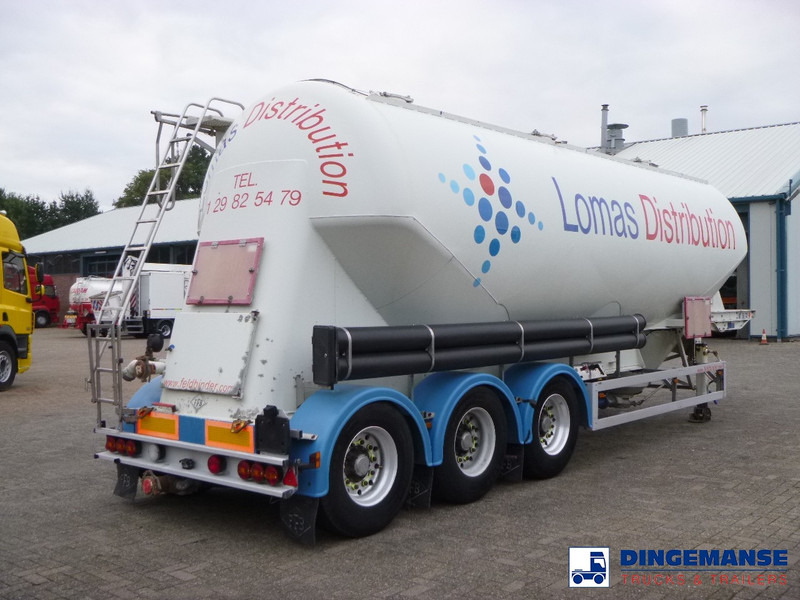 Feldbinder Powder tank alu 43 m3 / 1 comp - Επικαθήμενο βυτίο: φωτογραφία 4 Feldbinder Powder tank alu 43 m3 / 1 comp - Επικαθήμενο βυτίο: φωτογραφία 4