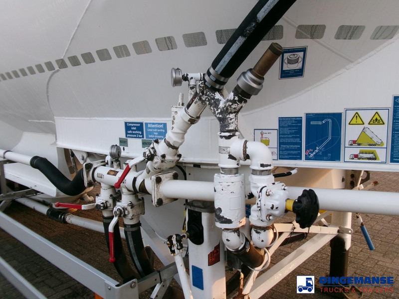 Επικαθήμενο βυτίο Feldbinder Powder tank alu alu 49 m3 / 1 comp: φωτογραφία 8 Επικαθήμενο βυτίο Feldbinder Powder tank alu alu 49 m3 / 1 comp: φωτογραφία 8