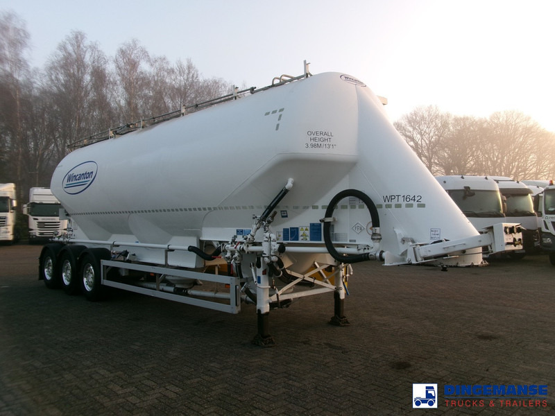 Feldbinder Powder tank alu alu 49 m3 / 1 comp - Επικαθήμενο βυτίο: φωτογραφία 2 Feldbinder Powder tank alu alu 49 m3 / 1 comp - Επικαθήμενο βυτίο: φωτογραφία 2