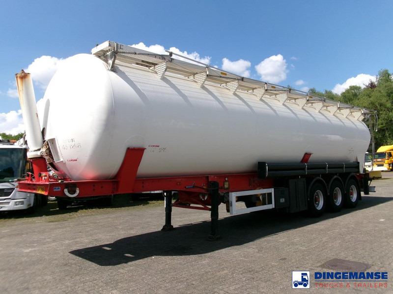 Feldbinder Powder tank alu (tipping) 63 m3 - Επικαθήμενο βυτίο: φωτογραφία 1 Feldbinder Powder tank alu (tipping) 63 m3 - Επικαθήμενο βυτίο: φωτογραφία 1