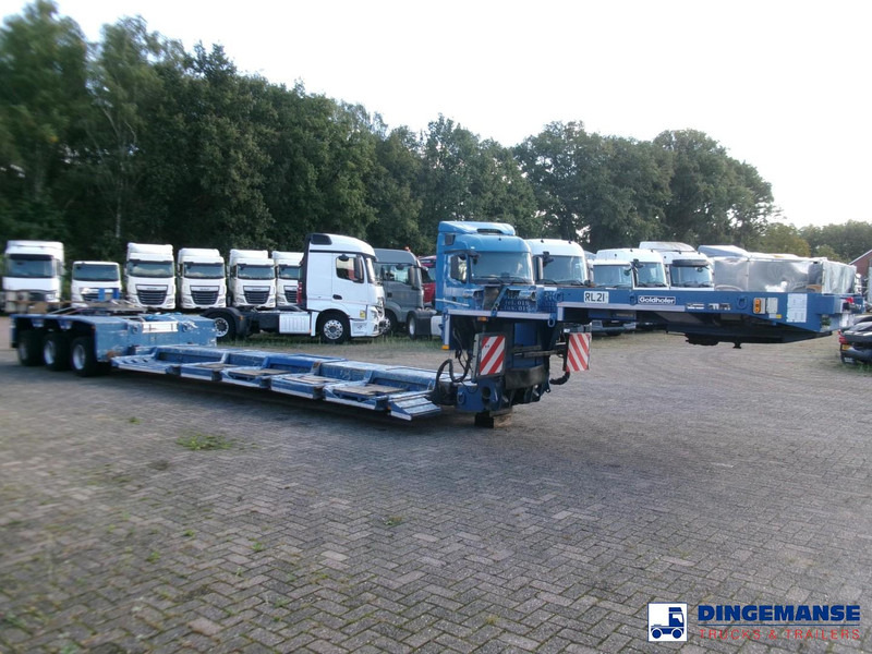 Goldhofer 3-axle lowbed trailer STZ-V 3-33/80A 56 t / ext. 13.6 m - Επικαθήμενο με χαμηλό δάπεδο: φωτογραφία 2 Goldhofer 3-axle lowbed trailer STZ-V 3-33/80A 56 t / ext. 13.6 m - Επικαθήμενο με χαμηλό δάπεδο: φωτογραφία 2