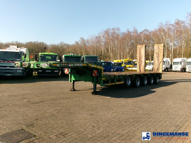 Goldhofer 5-axle semi-lowbed trailer 80 t ext. - Επικαθήμενο με χαμηλό δάπεδο: φωτογραφία 1 Goldhofer 5-axle semi-lowbed trailer 80 t ext. - Επικαθήμενο με χαμηλό δάπεδο: φωτογραφία 1