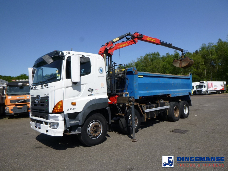 Hino FY1EUKA RHD + Palfinger E120L + grapple - Φορτηγό με γερανό: φωτογραφία 5 Hino FY1EUKA RHD + Palfinger E120L + grapple - Φορτηγό με γερανό: φωτογραφία 5